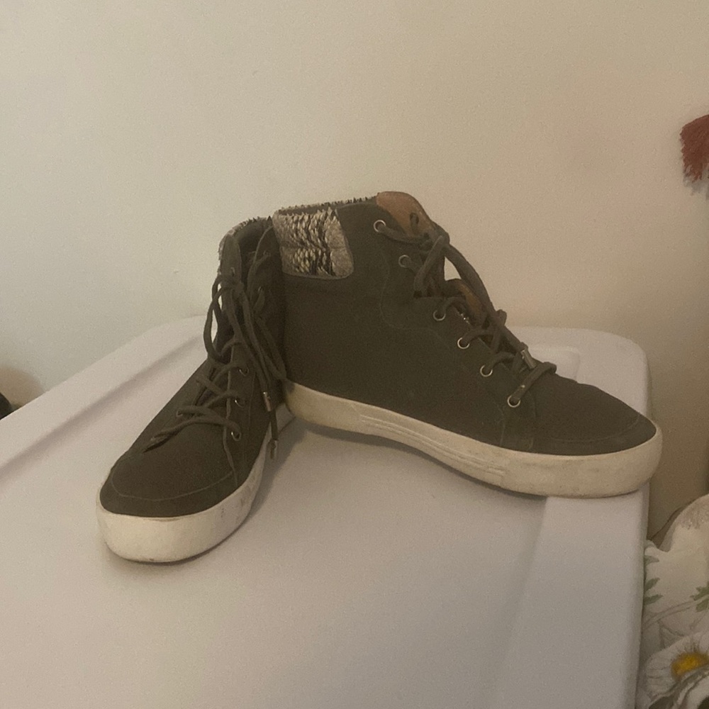 Joie Devon High tops in cinder grey suede